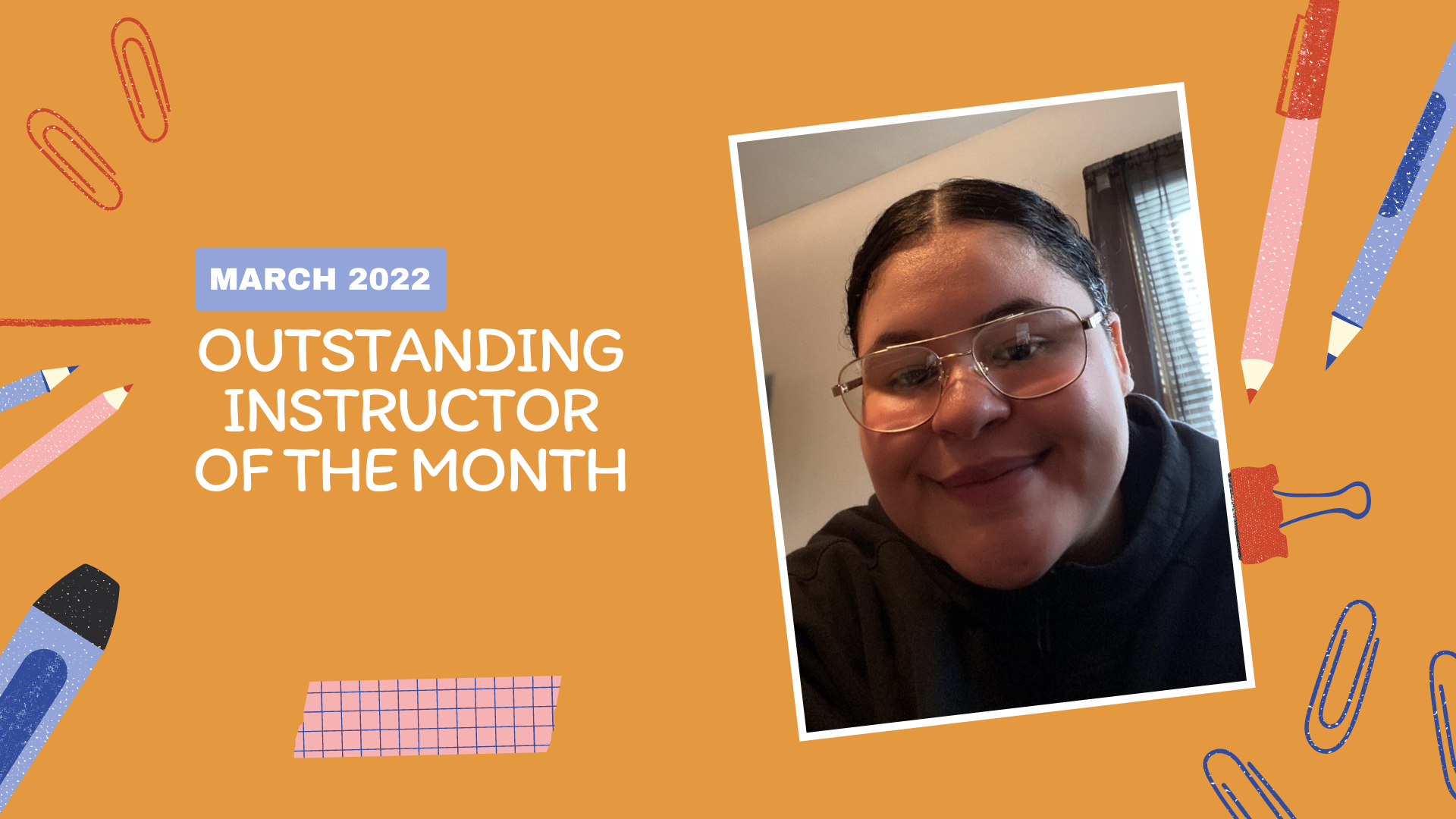 Outstanding Teacher of the Month – March 2022