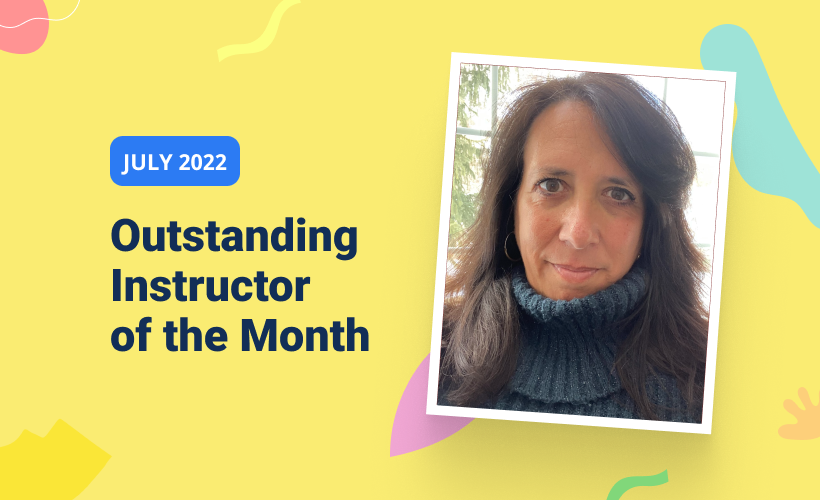 Outstanding Instructor of the Month – July 2022