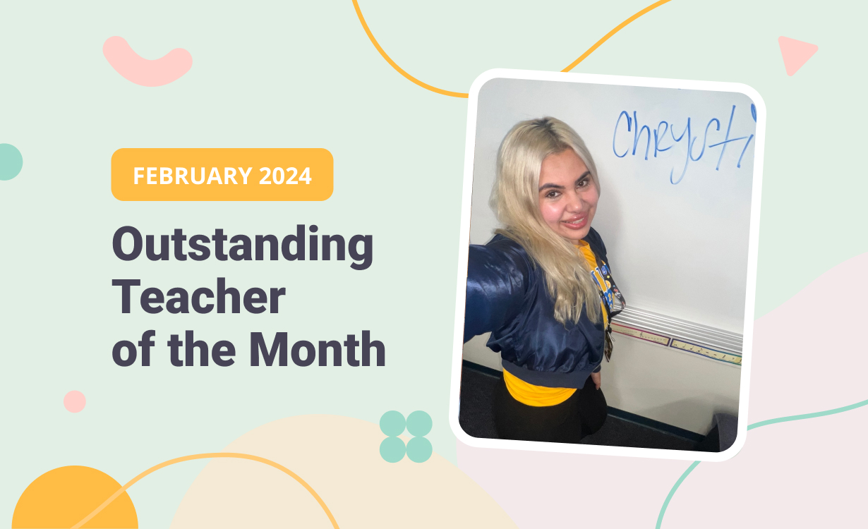Outstanding Instructor of the Month – February 2024