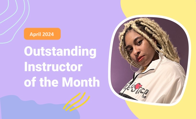 Outstanding Instructor of the Month – April 2024
