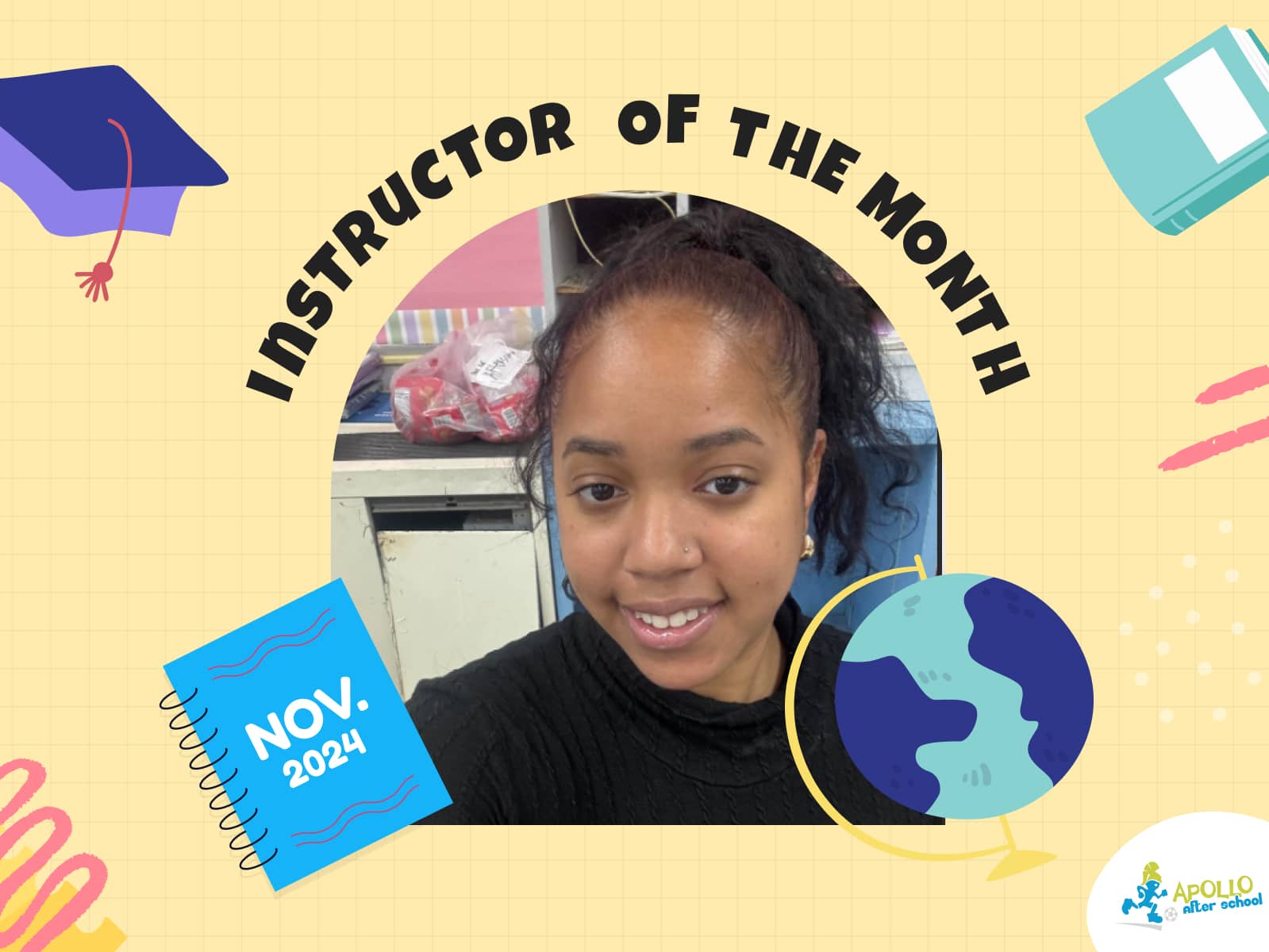 Outstanding Instructor of the Month – November 2024