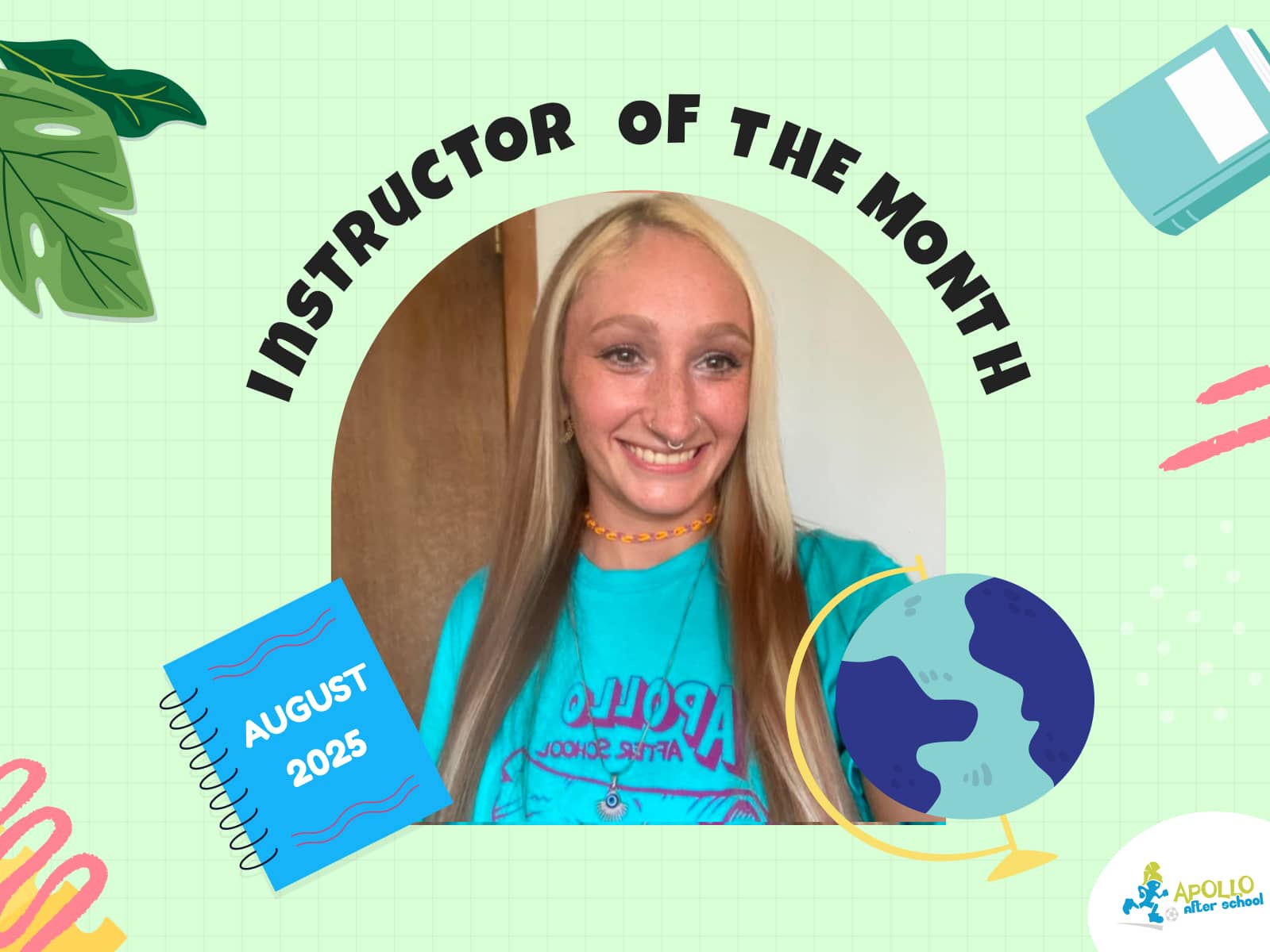 Outstanding Instructor of the Month – August 2025