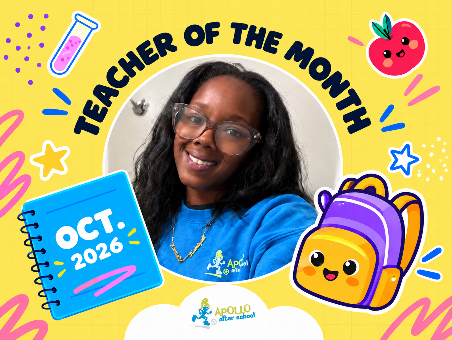 Outstanding Instructor of the Month – October 2026 – Samantha McCorkle